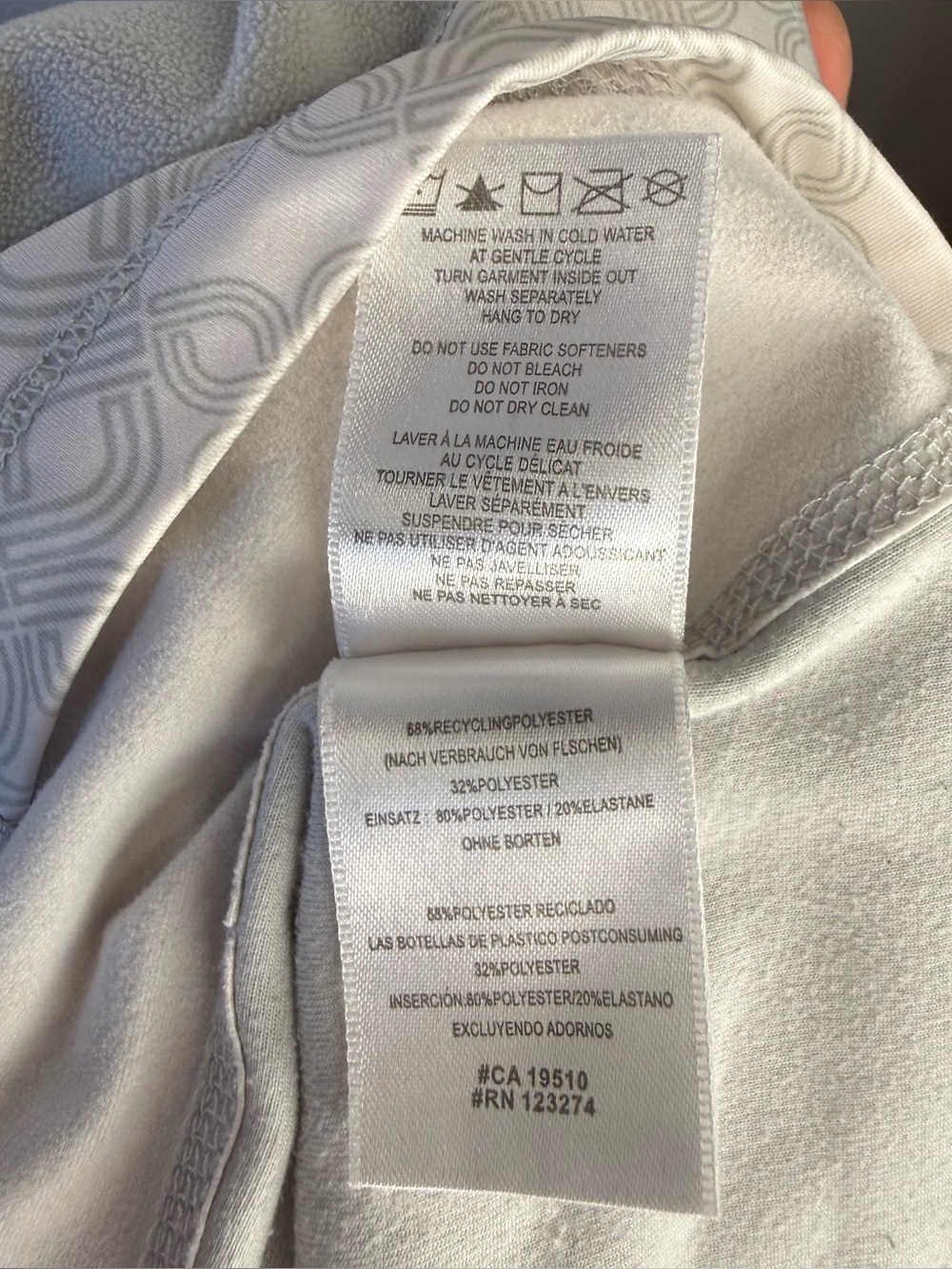 Lole Women’s Light Gray Quarter-Zip Pullover Top Size XL - Picture 16 of 16